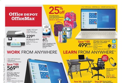 Office DEPOT Weekly Ad August 23 to August 29