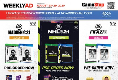 GameStop Weekly Ad August 23 to August 29