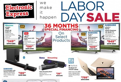 Electronic Express Weekly Ad August 23 to August 29