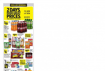 Dollar General (TN) Weekly Ad August 23 to August 29