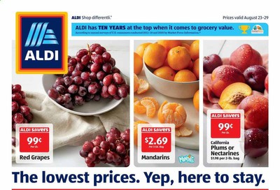 ALDI (NJ) Weekly Ad August 23 to August 29