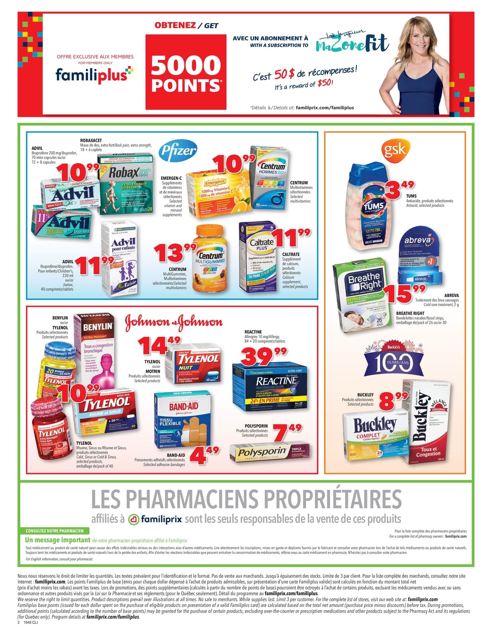 Familiprix Clinique Flyer November 28 to December 4