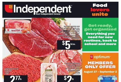 Independent Grocer (ON) Flyer August 27 to September 2