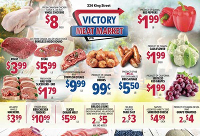 Victory Meat Market Flyer August 25 to 29
