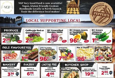 Pepper's Foods Flyer August 25 to 31