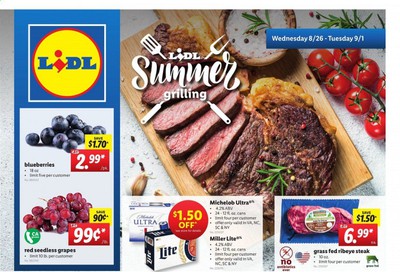Lidl Weekly Ad August 26 to September 1