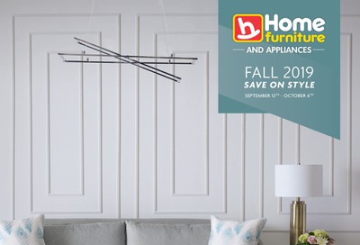 Home Furniture (ON) Fall 2019 Flyer September 12 to October 6