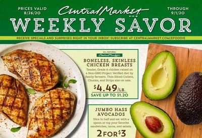 Central Market Weekly Ad August 26 to September 1