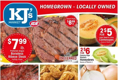 KJ´s Market Weekly Ad August 26 to September 1