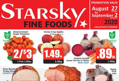 Starsky Foods Flyer August 27 to September 2