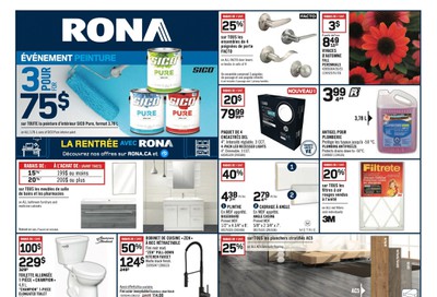 Rona (QC) Flyer August 27 to September 2