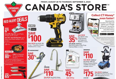 Canadian Tire (ON) Flyer August 28 to September 3
