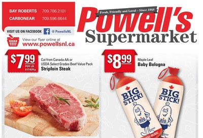 Powell's Supermarket Flyer August 27 to September 2