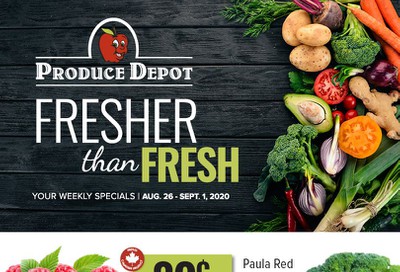 Produce Depot Flyer August 26 to September 1