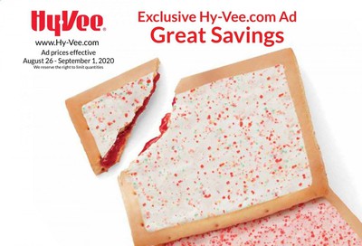 Hy-Vee (IA, IL, KS, MO) Weekly Ad August 26 to September 1