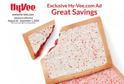 Hy-Vee (IA, IL, KS, MN, MO, NE, SD, WI) Weekly Ad August 26 to September 1