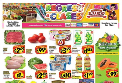 El Rancho Weekly Ad August 26 to September 1