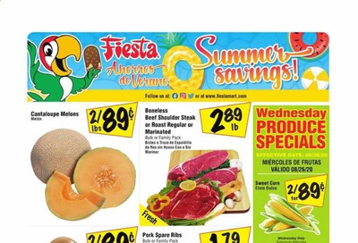 Fiesta Mart Weekly Ad August 26 to September 2