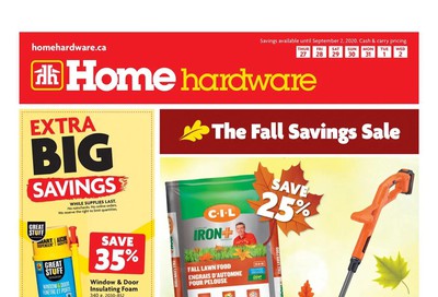Home Hardware (Atlantic) Flyer August 27 to September 2