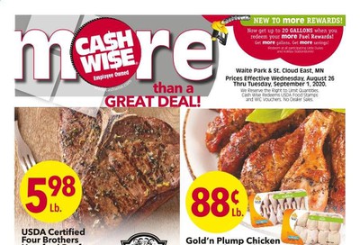Cash Wise (MN, ND) Weekly Ad August 26 to September 1