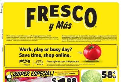 Fresco y Más Weekly Ad August 26 to September 1