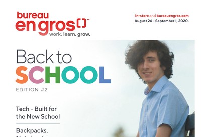 Bureau En Gros Back to School Flyer Edition # 2 August 26 to September 1