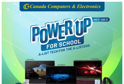 Canada Computers Flyer August 21 to 27