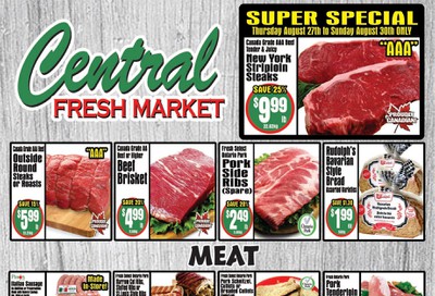 Central Fresh Market Flyer August 27 to September 3