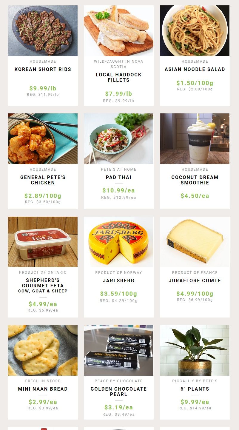 Pete's Fine Foods Flyer August 27 to September 2