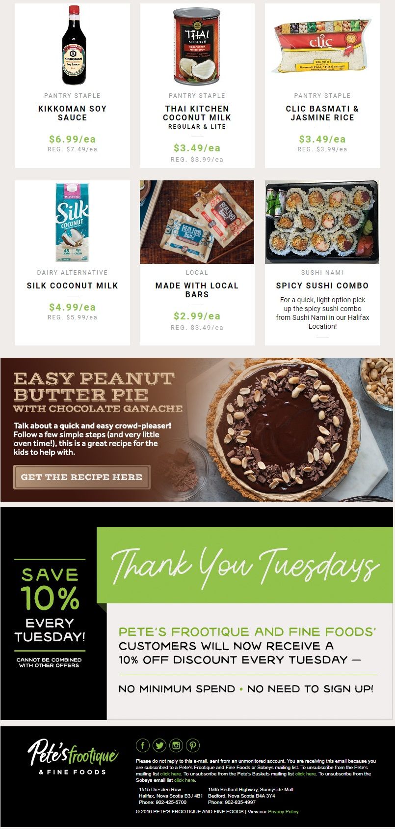 Pete's Fine Foods Flyer August 27 to September 2