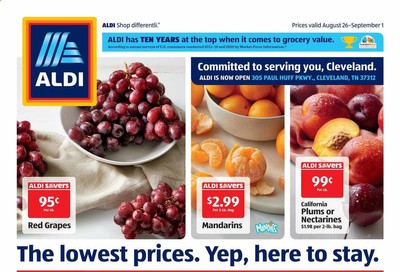 ALDI (TN) Weekly Ad August 26 to September 1