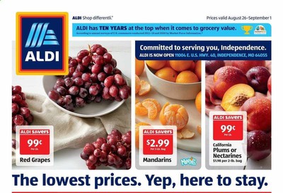 ALDI (MO) Weekly Ad August 26 to September 1