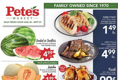 Pete's Fresh Market Weekly Ad August 26 to September 1