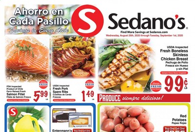 Sedano's Weekly Ad August 26 to September 1