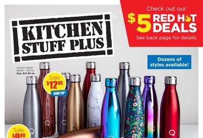 Kitchen Stuff Plus Back to School Flyer August 27 to September 13