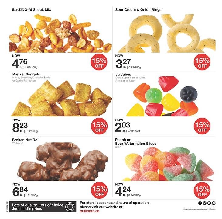 Bulk Barn Flyer August 27 to September 2