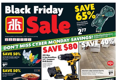 Home Hardware Building Centre (Atlantic) Flyer November 28 to December 4