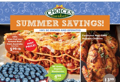 Choices Market Flyer August 27 to September 2
