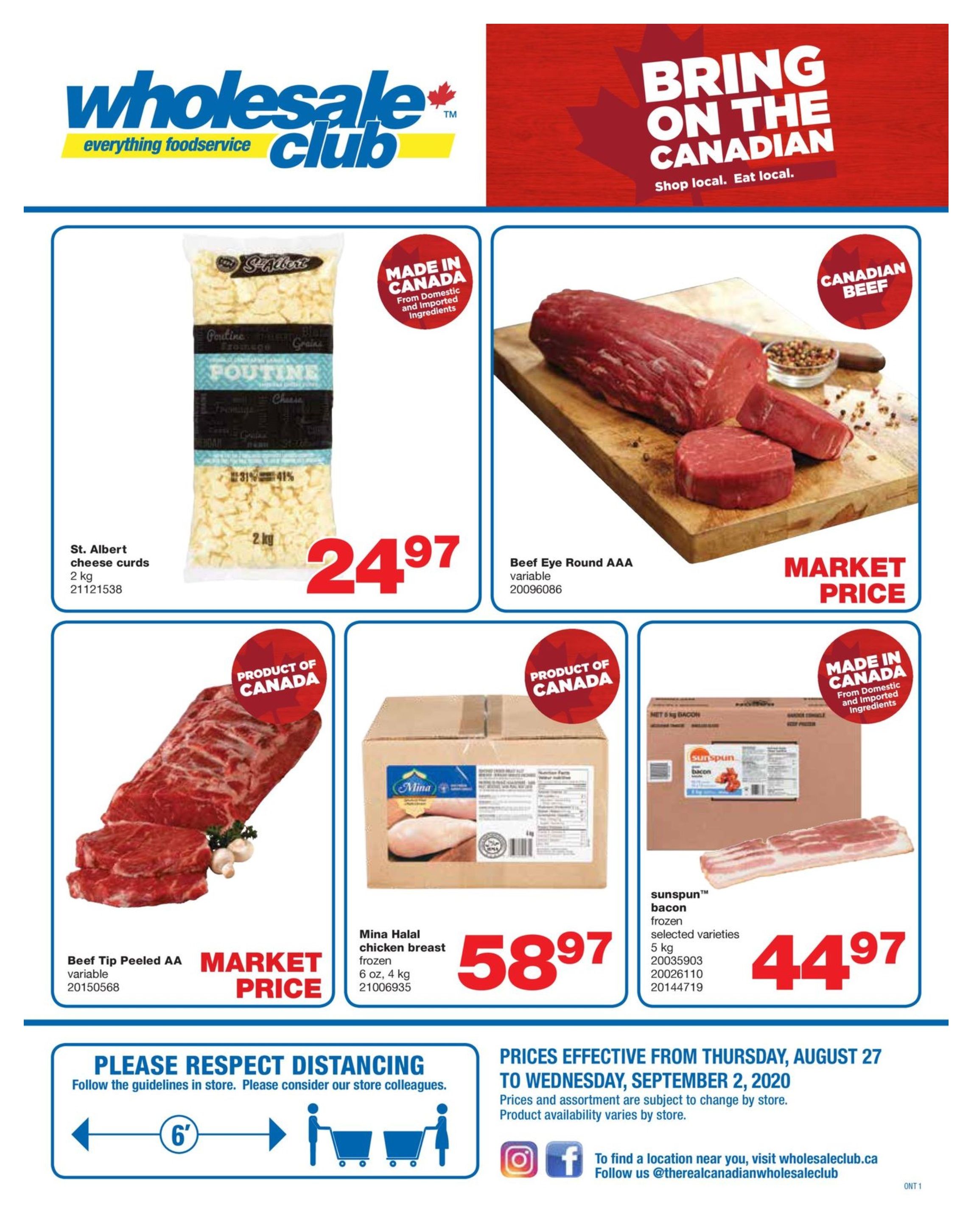 Wholesale Club (ON) Flyer August 27 to September 2