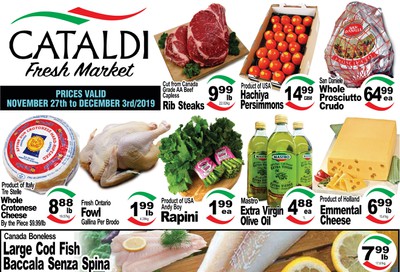 Cataldi Fresh Market Flyer November 27 to December 3