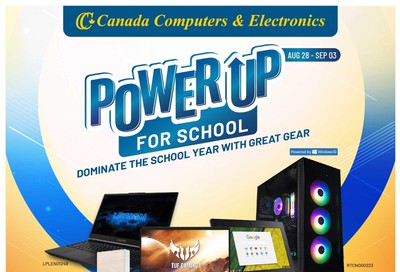 Canada Computers Flyer August 28 to September 3