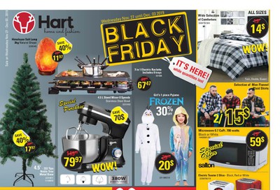 Hart Stores Black Friday Flyer November 27 to December 3