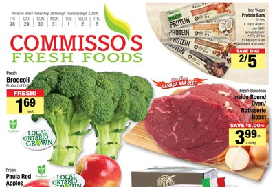 Commisso's Fresh Foods Flyer August 28 to September 3