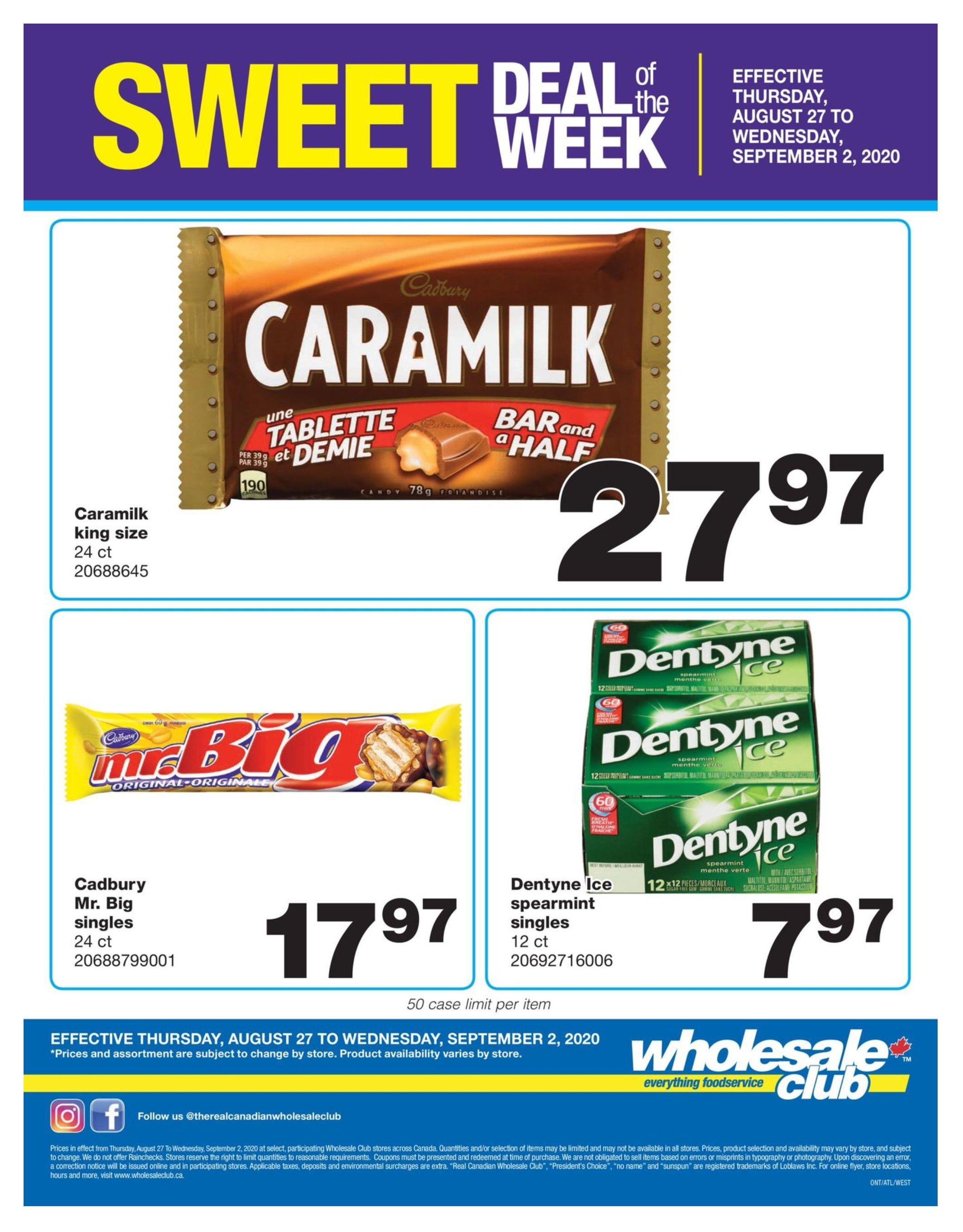 Wholesale Club (Atlantic) Flyer August 27 to September 2