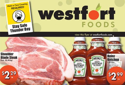 Westfort Foods Flyer August 28 to September 3