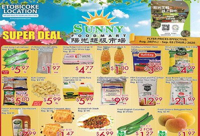 Sunny Foodmart (Etobicoke) Flyer August 28 to September 3