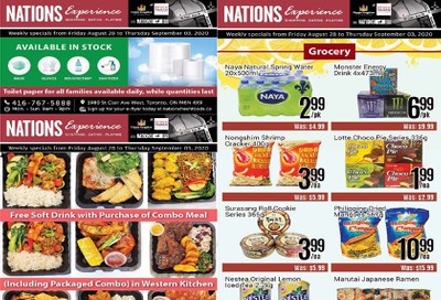 Nations Fresh Foods (Toronto) Flyer August 28 to September 3