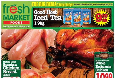 Fresh Market Foods Flyer August 28 to September 3