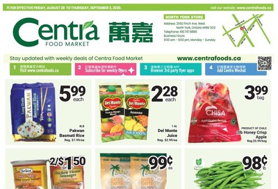 Centra Foods (North York) Flyer August 28 to September 3