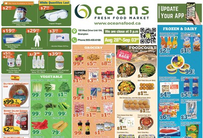 Oceans Fresh Food Market (Brampton) Flyer August 28 to September 3